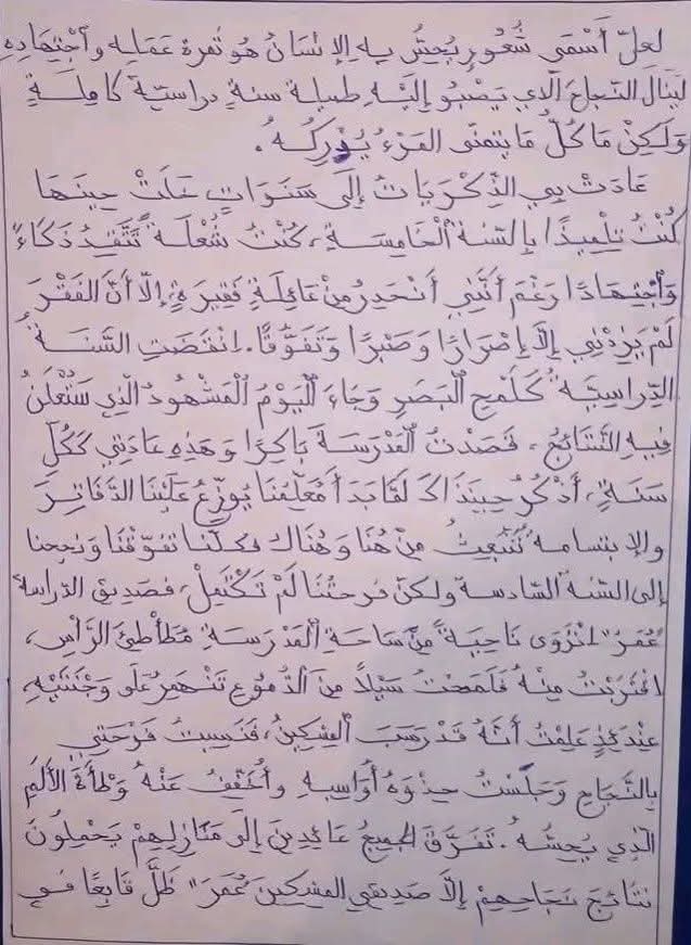 إنتاجات كتابية رائعة صالحة لجميع المستويات الإبتدائية